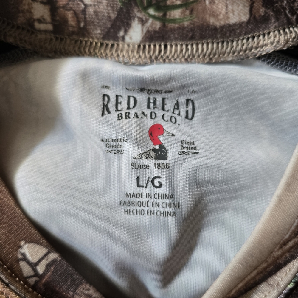 Red Head Realtree Performance Tee - Size Large - Picture 5 of 5